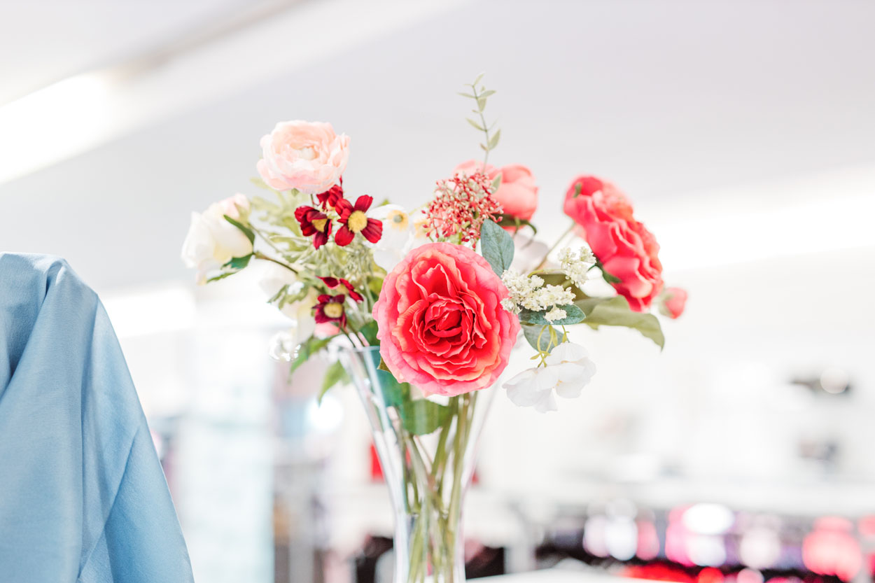 close up van boeket bloemen